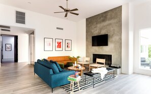 Smart TV, ping pong, offices