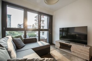 TV - Modern one-bedroom apartment 5 minutes from the center of Lugano (LUCY) (Massagno)