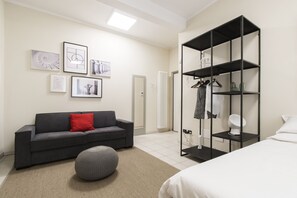 1 chambre, couette en duvet d'oie, ameublement personnalisé