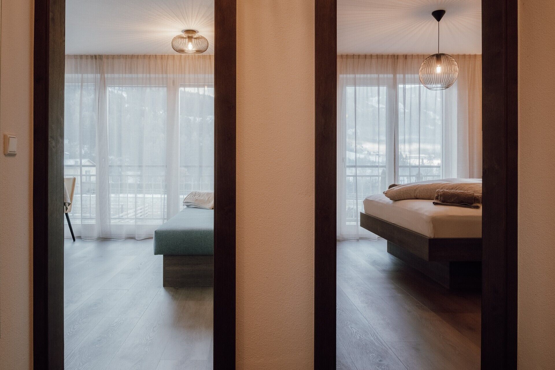 2 chambres, fer et planche à repasser, Wi-Fi gratuit, draps fournis