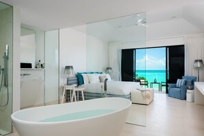 12 bedrooms, iron/ironing board, WiFi, bed sheets - Luxurious 11 bedroom beach villa on Long Bay Beach (Long Bay Hills)