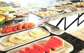 Gratis frukostbuffé varje dag 