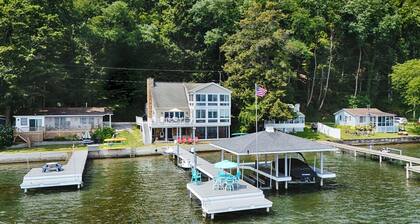 Seneca Memories: Luxury Lakeside Home on Seneca Lake!