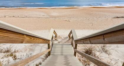 Gorgeous Oceanfront Home~Private Boardwalk and "Crow's Nest" with Amazing Views!