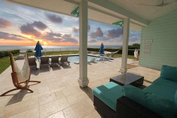Back Porch at sunset