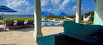Oceanfront Resort-Style Home3br, 2Ba - Private Pool & Island car included