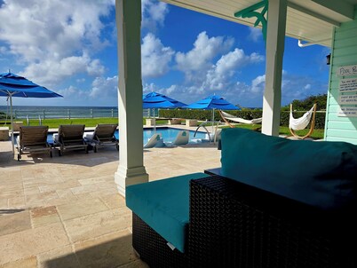 Oceanfront Resort-Style Home3br, 2Ba - Private Pool & Island car included