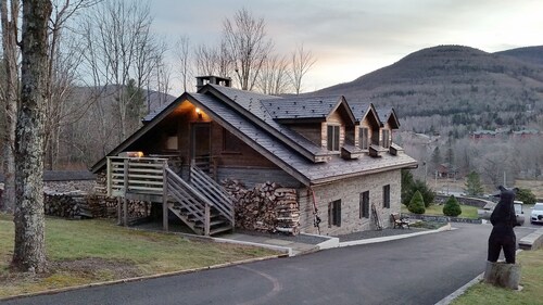 Luxe Loft apartment with Hunter mtn. views on private estate.