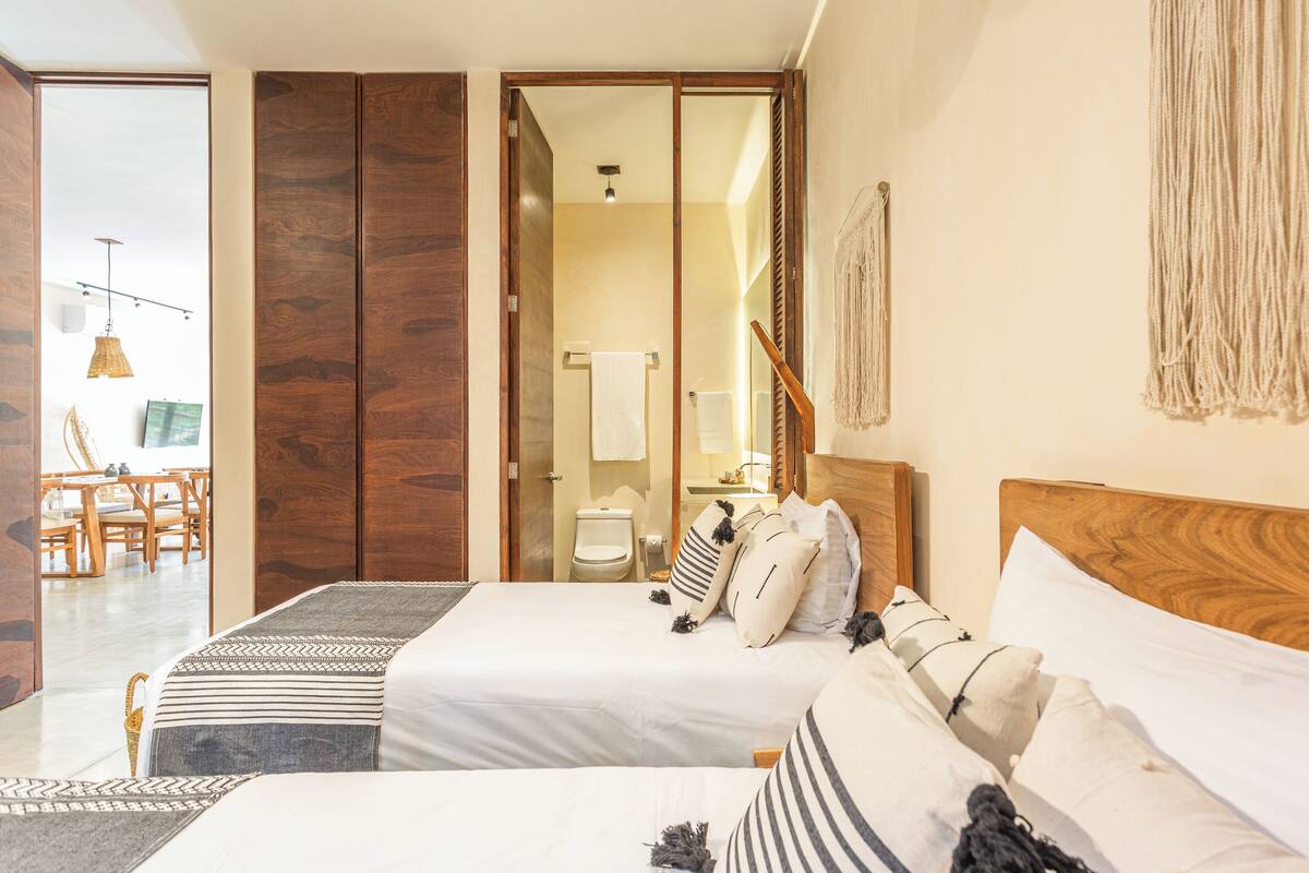 In-room safe, blackout drapes, WiFi (free), bed sheets
