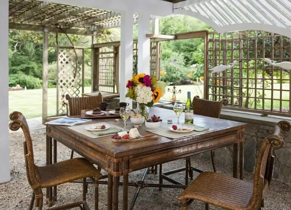 Restauration en plein air