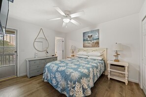 2 bedrooms, desk, iron/ironing board, free WiFi