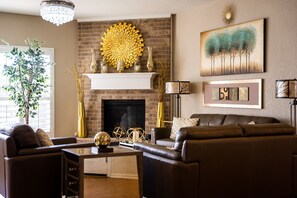 Smart TV, fireplace, offices