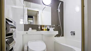 Hair dryer, towels
