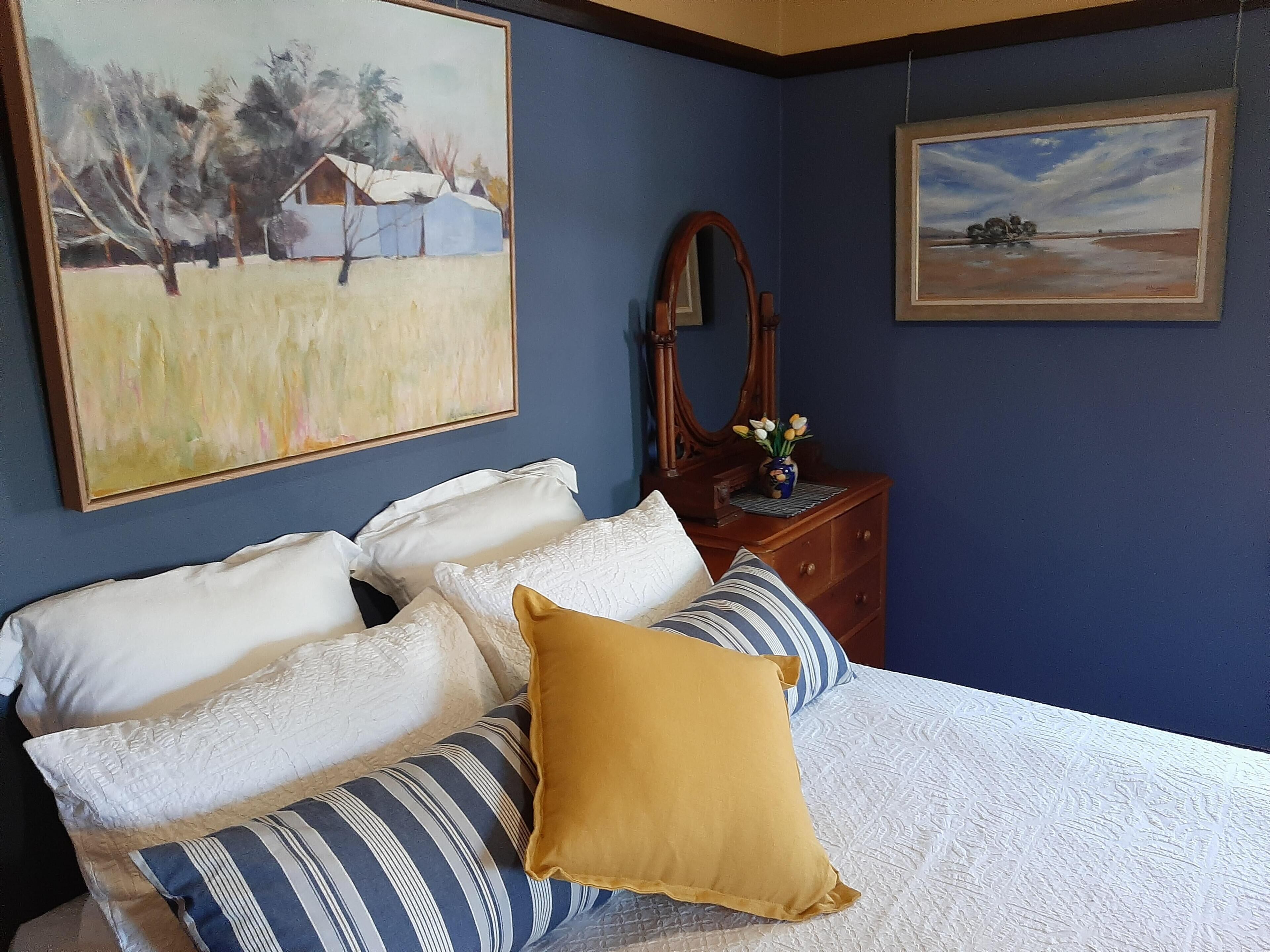 1 多间卧室、熨斗/熨衣板、免费上网、床单