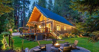 Chalet en bord de riviĂšre prĂšs des lacs, des montagnes et de Leavenworth !