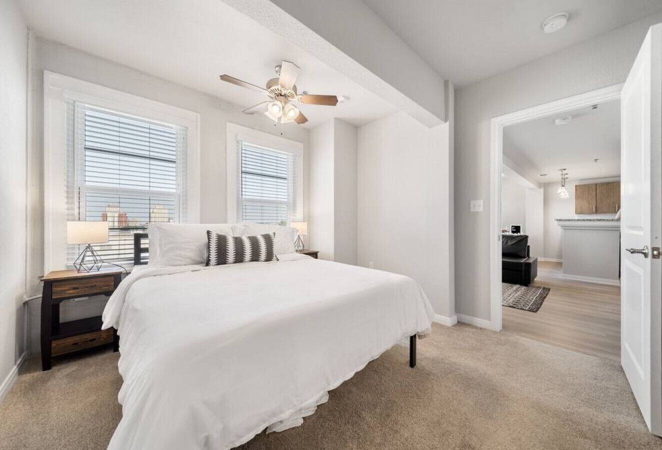 1 bedroom, iron/ironing board, travel crib, free WiFi