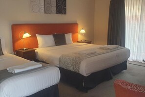 1 bedroom, iron/ironing board, bed sheets