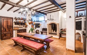 Dining - Cozy home in Dénia with private swimming pool, can be inside or outside (Dénia)