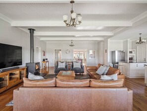 Fireplace - Burton Farmhouse Reconnect with Nature and Family (Wilyabrup)