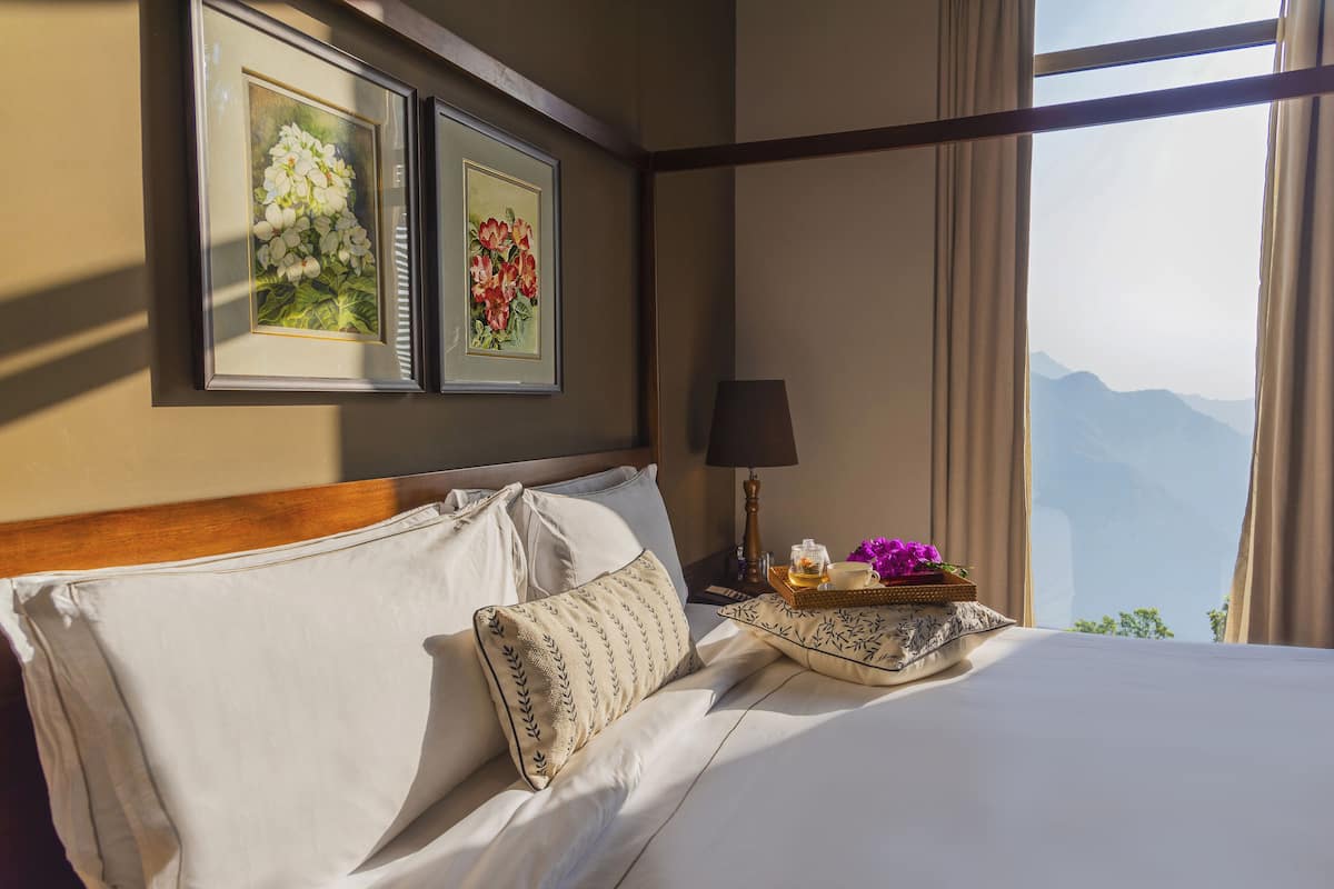 Premium bedding, down duvets, pillow-top beds, minibar
