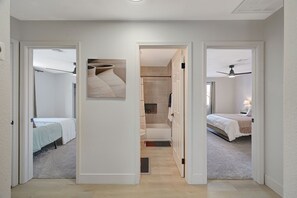 2 bedrooms, desk, iron/ironing board, WiFi