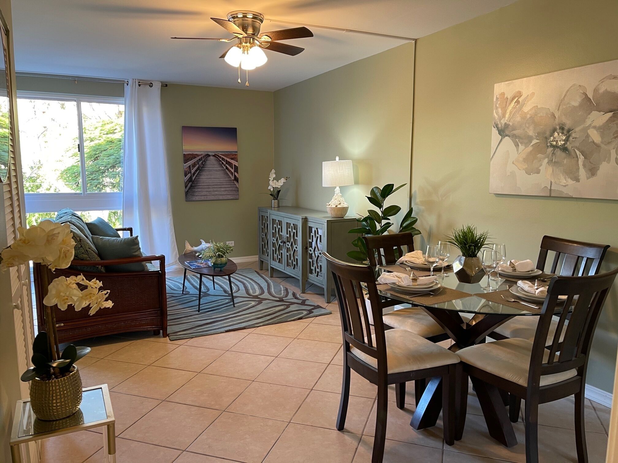 Dining and living