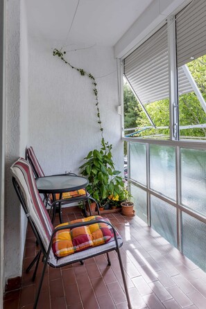 Apartment (One Bedroom Apartment) | Balkon