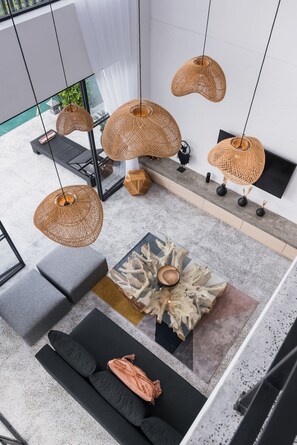 Deluxe Villa, 4 Bedrooms | Living room - Villa Jemma Canggu (Canggu)