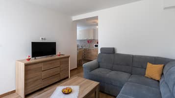 Apartment (Two-Bedroom Apartment with Terrace) | Living room | TV