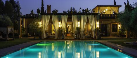Indoor pool, a heated pool