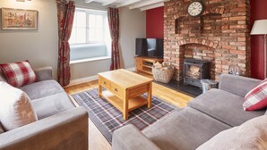 Cottage | Woonkamer | Flatscreentelevisie