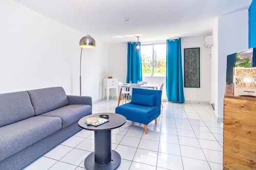 L'Art&Union - T1 apartment 5 minutes' walk from Boucan Canot beach
