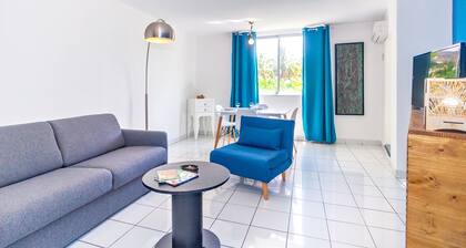 L'Art&Union - T1 apartment 5 minutes' walk from Boucan Canot beach