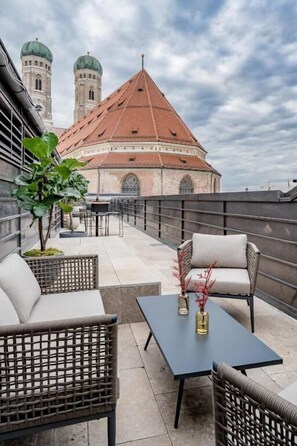 The Penthouse Loft - Suite including breakfast and complimentary minibar | Terrace/patio