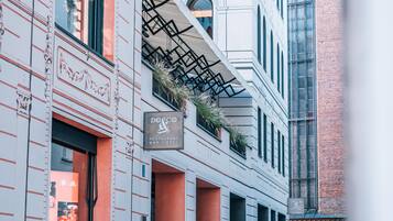 Fassade der Unterkunft