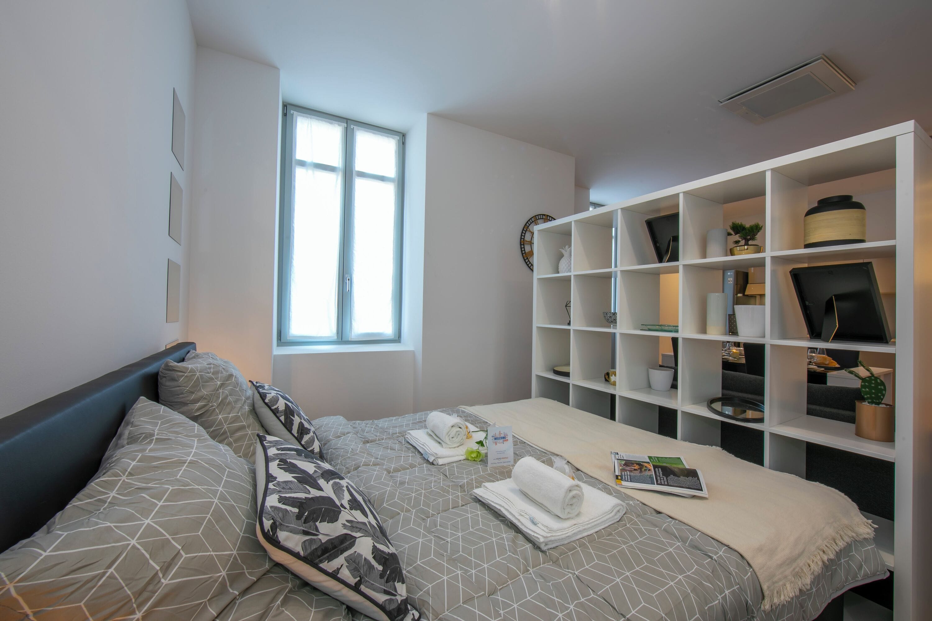 Familie studio, uitzicht op bergen (Little Lugano) | Een strijkplank/strijkijzer, wifi, beddengoed