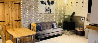 The Cuddly Cow Cosy Barn Studio Campview Farm Stay