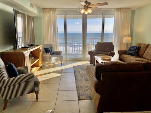 3 Bedroom Beach Front Condo at Romar Towers with Amazing Views on the 8th Floor!