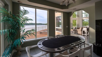 A Large Unique Panoramic Retreat at the Quiet 55-mile mark of Lake of the Ozarks
