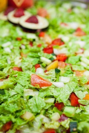 A close-up of a salad with various vegetables. - La Caleta (Brena Baja)