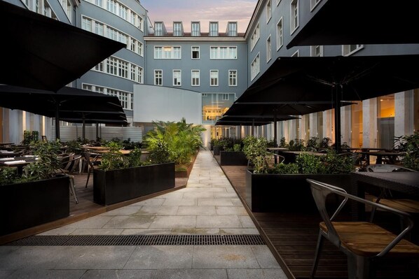 Restaurante al aire libre