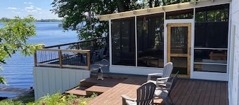 Top-Rated Balsam Lake Vacation Home with Stunning Lake Views, 4 BR & Family Fun