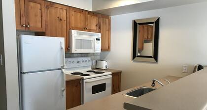 Fully Equipped Creekside Studio  with Outdoor Shared Hot Tub and Pet Friendly!!