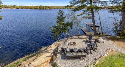 Stunning 5 + Bed, 3 Bath Cottage on the South End of Lake Muskoka! All Day Sun!