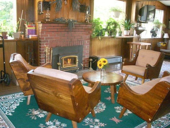 Coin salon dans le hall