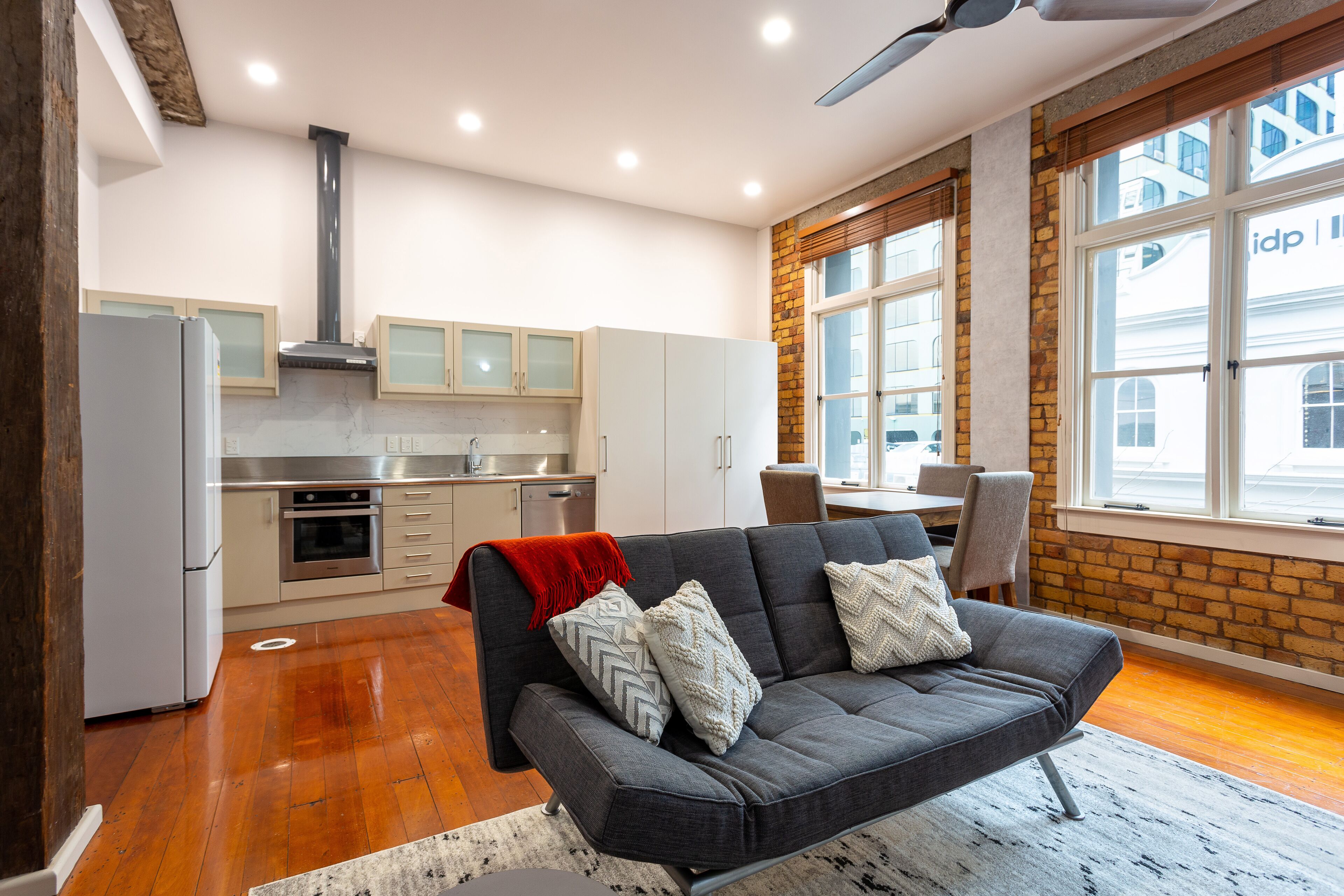 Studio | Living area | 40-inch flat-screen TV with digital channels, TV