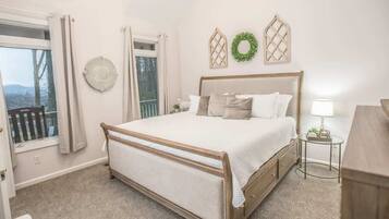 5 bedrooms, iron/ironing board, travel cot, WiFi