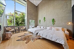 2 chambres, fer et planche à repasser, Wi-Fi, draps fournis