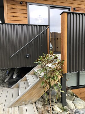 Exterior detail - Brand new with stunning views and lake access. Handy location out of the traffic (Otago)