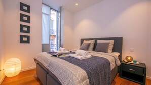 Appartement familial, 2 chambres, 2 salles de bains (Star of Lugano with Balcony)